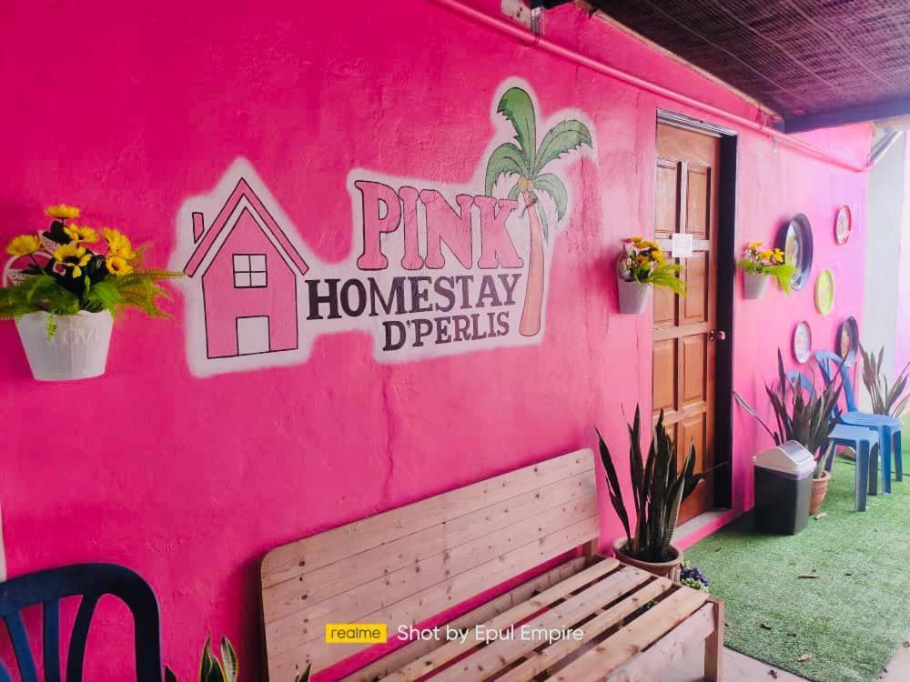 Pink Homestay D'Perlis 加央 外观 照片